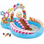 Vodeni park Candy Zone za decu 2+ intex sa toboganom i prskalicama Vodeni park Candy Zone za decu 2+ intex sa toboganom i prskalicama