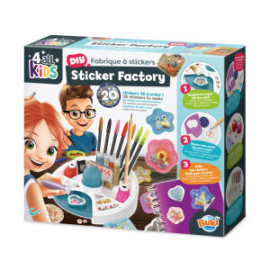 fabrika nalepnica buki kreativni diy set za pravljenje stikera i razvoj mašte kod dece kroz zabavnu igru