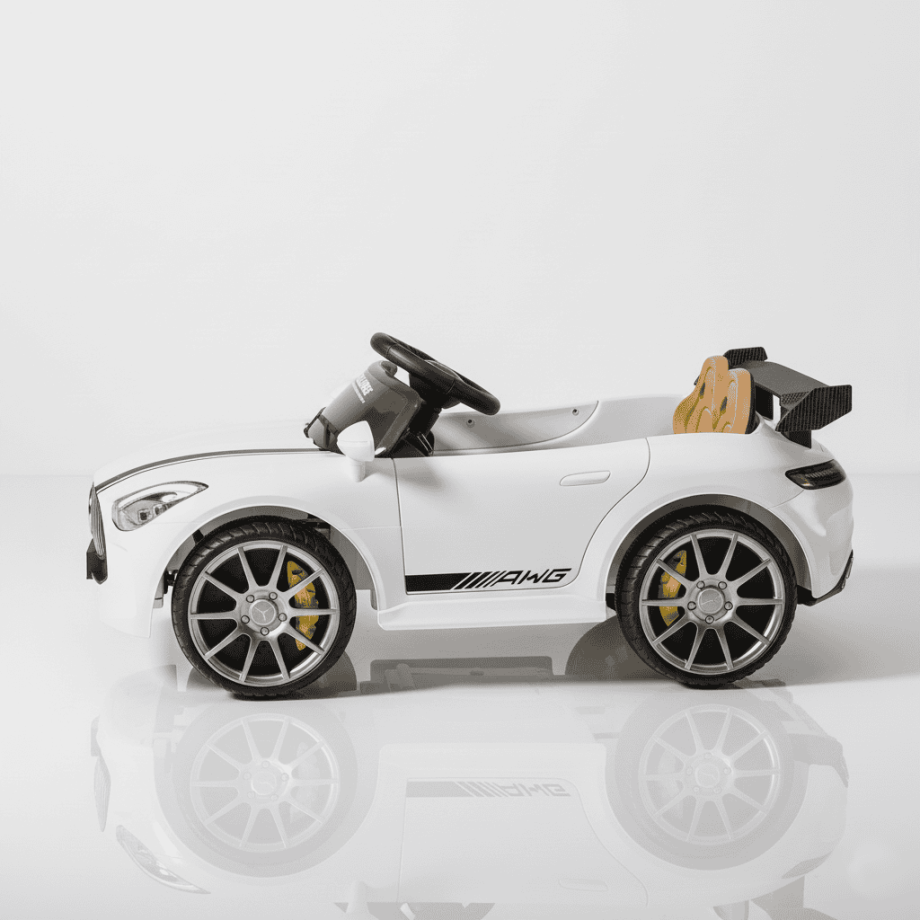 Automobil za decu na akumulator Beli (12V) SM 25104B Beli bok