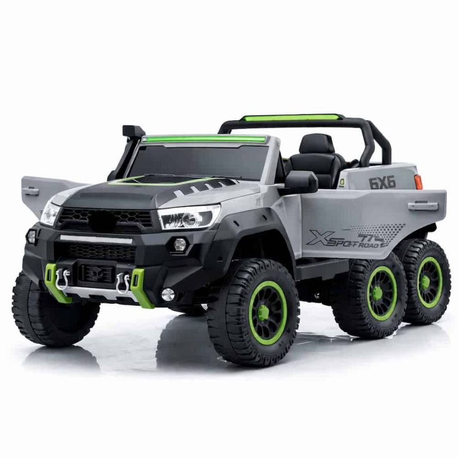 Ranger Force 6W - Džip Dvosed 4x4 na akumulator za decu (12V) – SM-25105 SM 25105S front right doors open