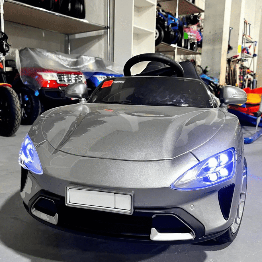 Automobil za decu na akumulator Sport Plus Sivi (12V)