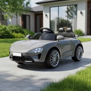 Automobil za decu na akumulator Sport Plus Sivi (12V) - Slika 1