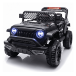 Dečiji džip na akumulator Wrangler Crni (12V) Dečiji džip na akumulator Wrangler Crni (12V) - Slika 2