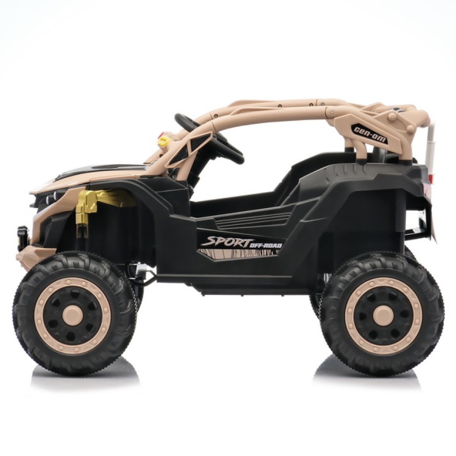 Dečiji kvad na akumulator Quad-718 Braon (12V) SM 25402B bok