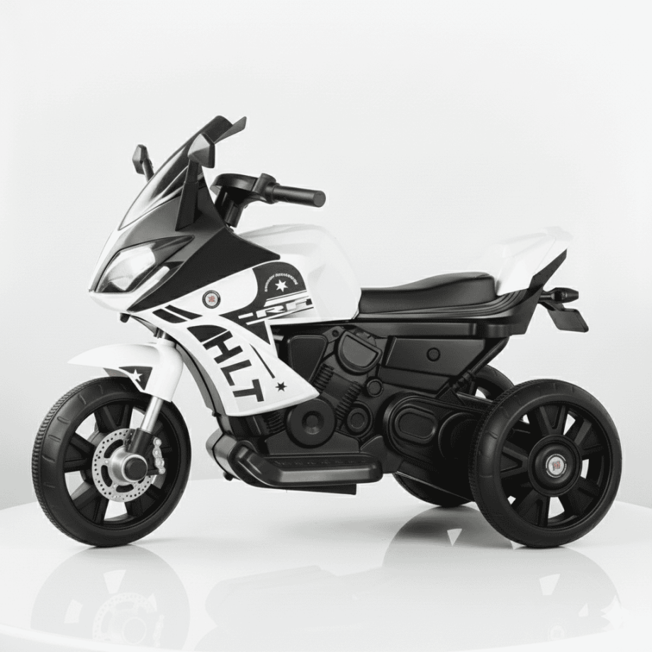 Dečiji Motor na akumulator na 3 točka HLT Beli (6V) SM 25404B Beli HLT side