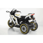 Motor NINJA 2.0 Beli – Veliki Dečiji motor na akumulator na 3 točka (12V) - Slika 3