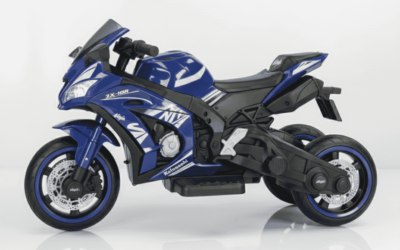 Motor NINJA 2.0 Plavi– Veliki Dečiji motor na akumulator na 3 točka (12V)