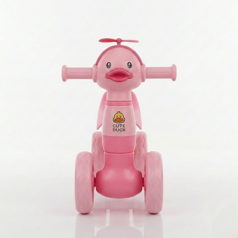 Dečija guralica "Cute Duck" sa muzikom i svetlom - Roze Dečija guralica "Cute Duck" sa muzikom i svetlom - Roze