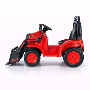 Bager za decu Power Excavator (6V) - Crveni - Slika 3