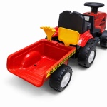 Traktor za decu Mini Farmer sa prikolicom (6V) – Crveni Traktor za decu Mini Farmer sa prikolicom (6V) – Crveni - Slika 3
