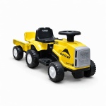 Traktor za decu Mini Farmer sa prikolicom (6V) – Žuti Traktor za decu Mini Farmer sa prikolicom (6V) – Žuti - Slika 1
