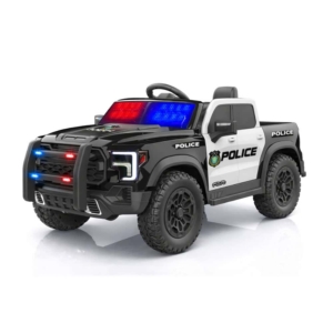 Dečiji Policijski Truck (12V) - Crni (SM-26202C) Dečiji Policijski Truck (12V) - Crni (SM-26202C) - Slika 1