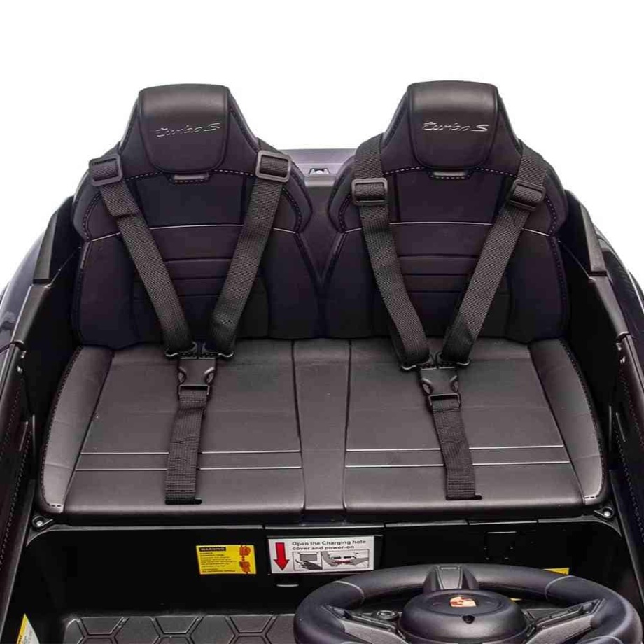 Porsche Taycan Turbo S Dvosed Crni SM 26301CC double seat detail