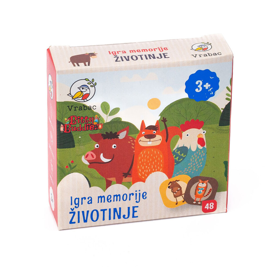 Vrabac-igra-memorije-Zivotinje Vrabac igra memorije Životinje
