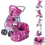 Kolica Coco – Star dark pink Kolica Coco – Star dark pink