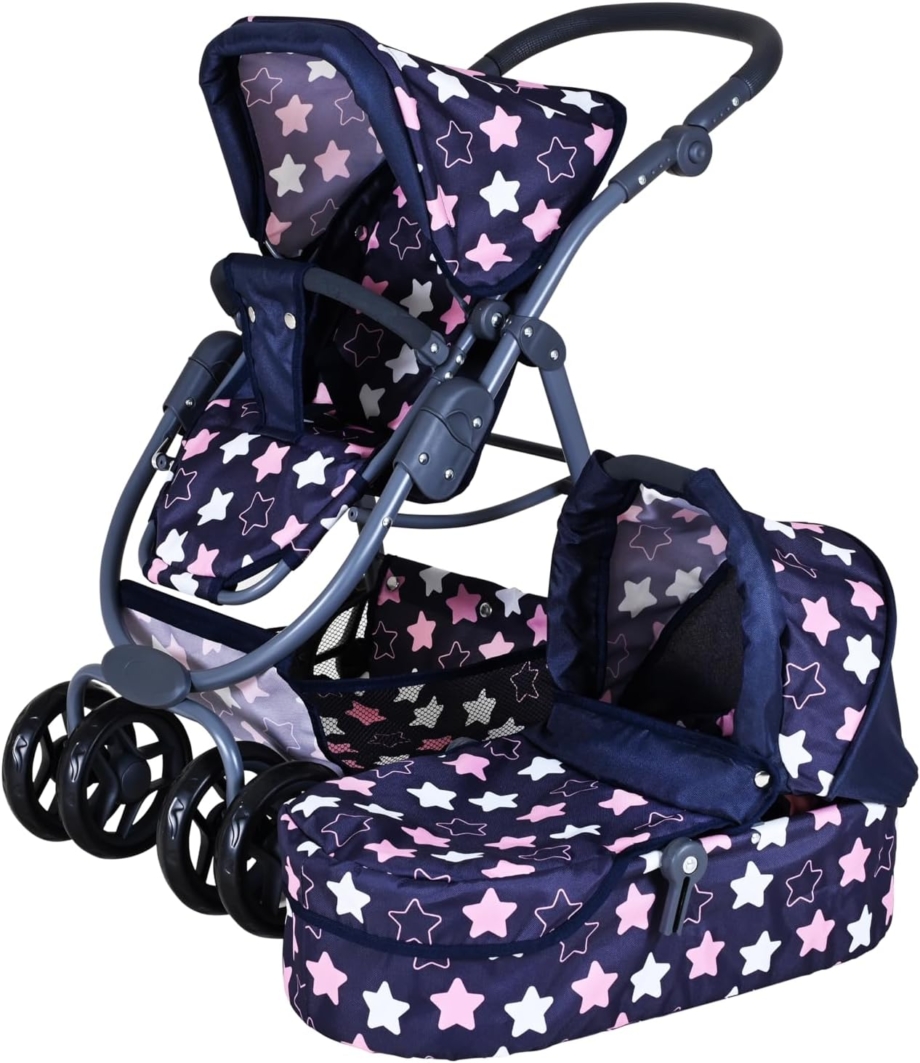 Kolica Knorr Coco Star Blue Pink 2