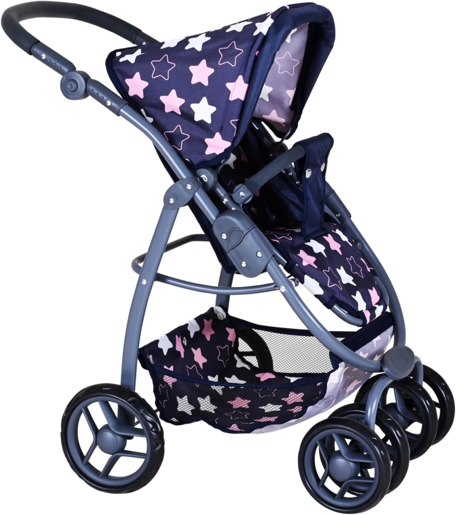 Kolica Knorr Coco Star Blue Pink 4