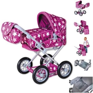 Kolica Ruby – Star dark pink