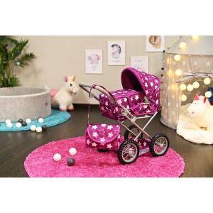 Kolica Ruby – Star dark pink Kolica Ruby – Star dark pink 5