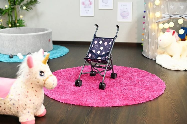 Kolica Sim Star blue pink Kolica Sim Star blue pink