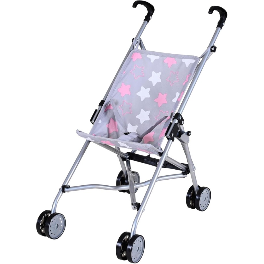 Kolica Sim – Star grey pink Kolica Sim – Star grey pink 3
