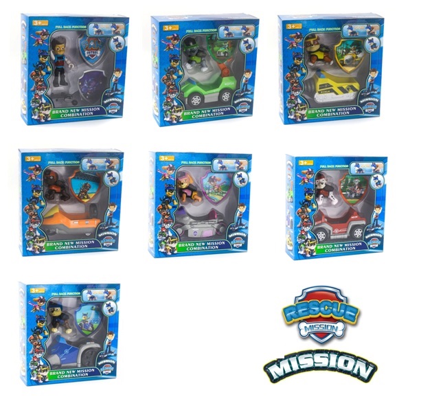 PAW Patrol – Figure sa vozilima PAW Patrol – Figure sa vozilima