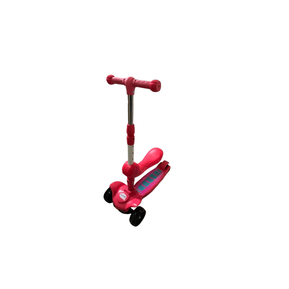 Trotinet sa sedištem roze