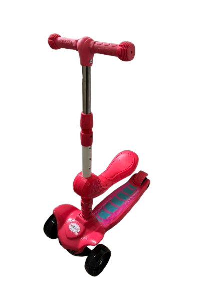 Trotinet sa sedištem roze Trotinet sa sedištem roze