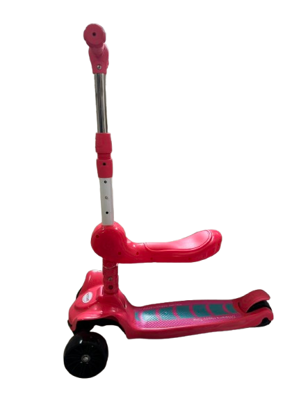 Trotinet sa sedištem roze Trotinet sa sedištem roze 4