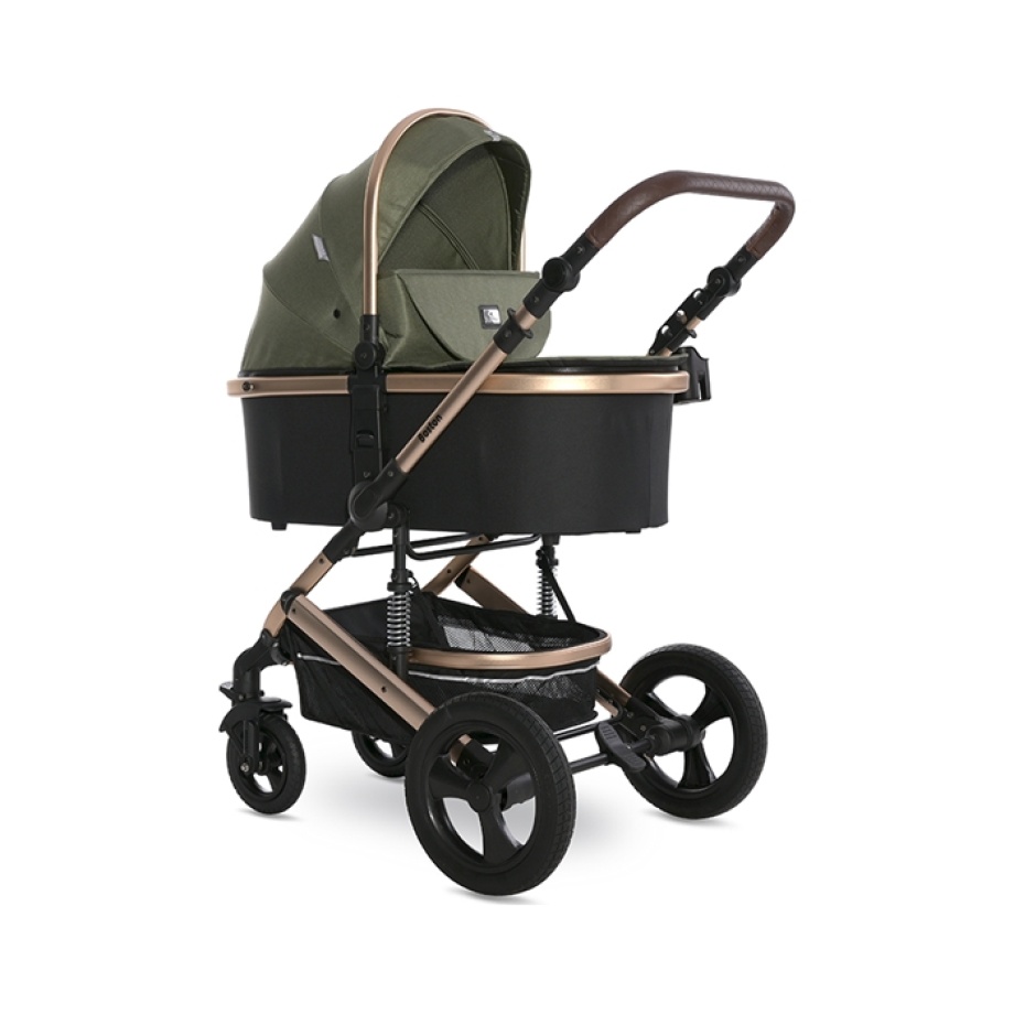 LORELLI KOLICA ZA BEBE 2u1 BOSTON - LODEN GREEN Lorelli kolica Boston loden green, tvrda korpa