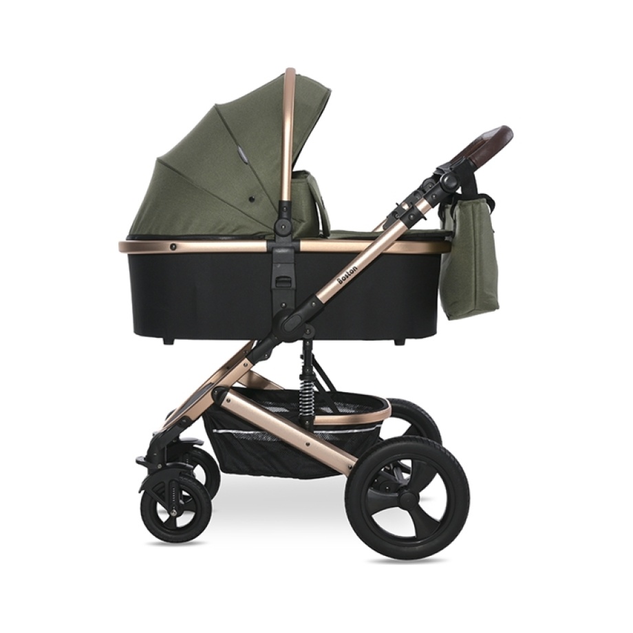 LORELLI KOLICA ZA BEBE 2u1 BOSTON - LODEN GREEN Lorelli kolica Boston loden green, sportsko sedište