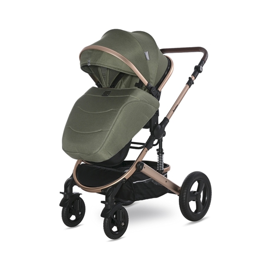 LORELLI KOLICA ZA BEBE 2u1 BOSTON - LODEN GREEN Lorelli kolica Boston loden green, detalj