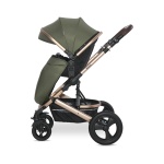 LORELLI KOLICA ZA BEBE 2u1 BOSTON - LODEN GREEN Lorelli kolica Boston loden green, točkovi
