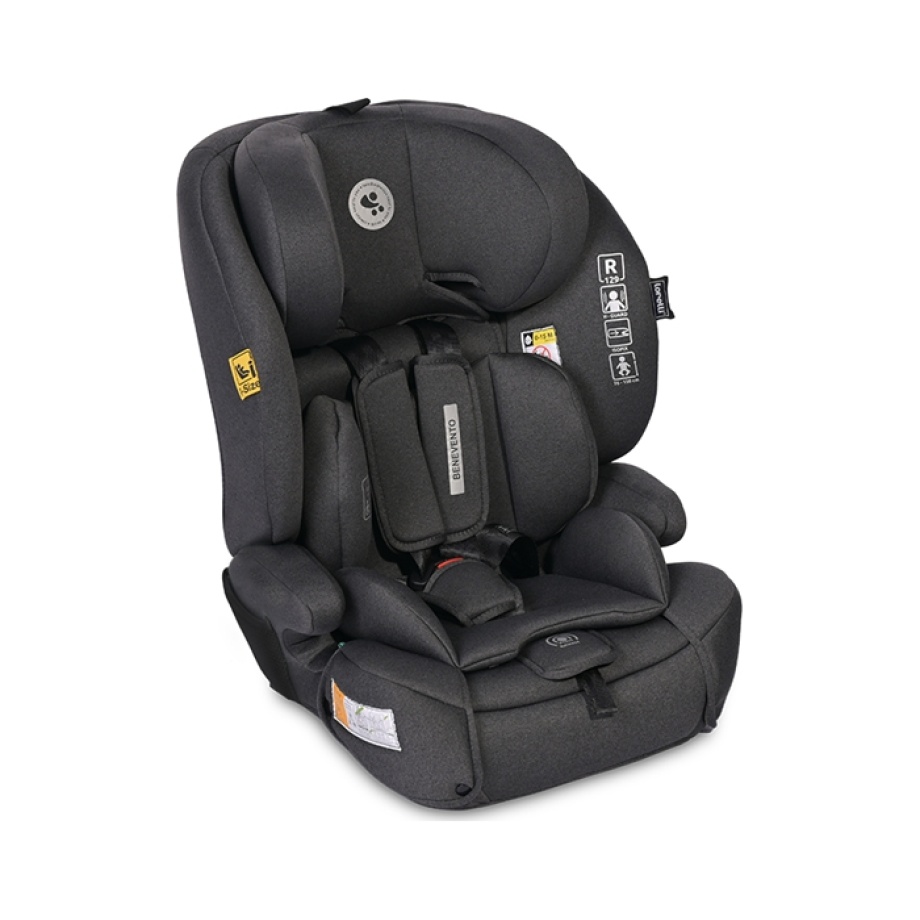 LORELLI AUTO SEDISTE BENEVENTO ISOFIX (76-150cm) - BLACK JASPER
