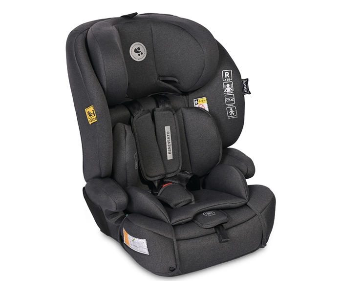 10071772401_1 Lorelli Benevento Isofix auto sedište 76-150cm black jasper bočni prikaz