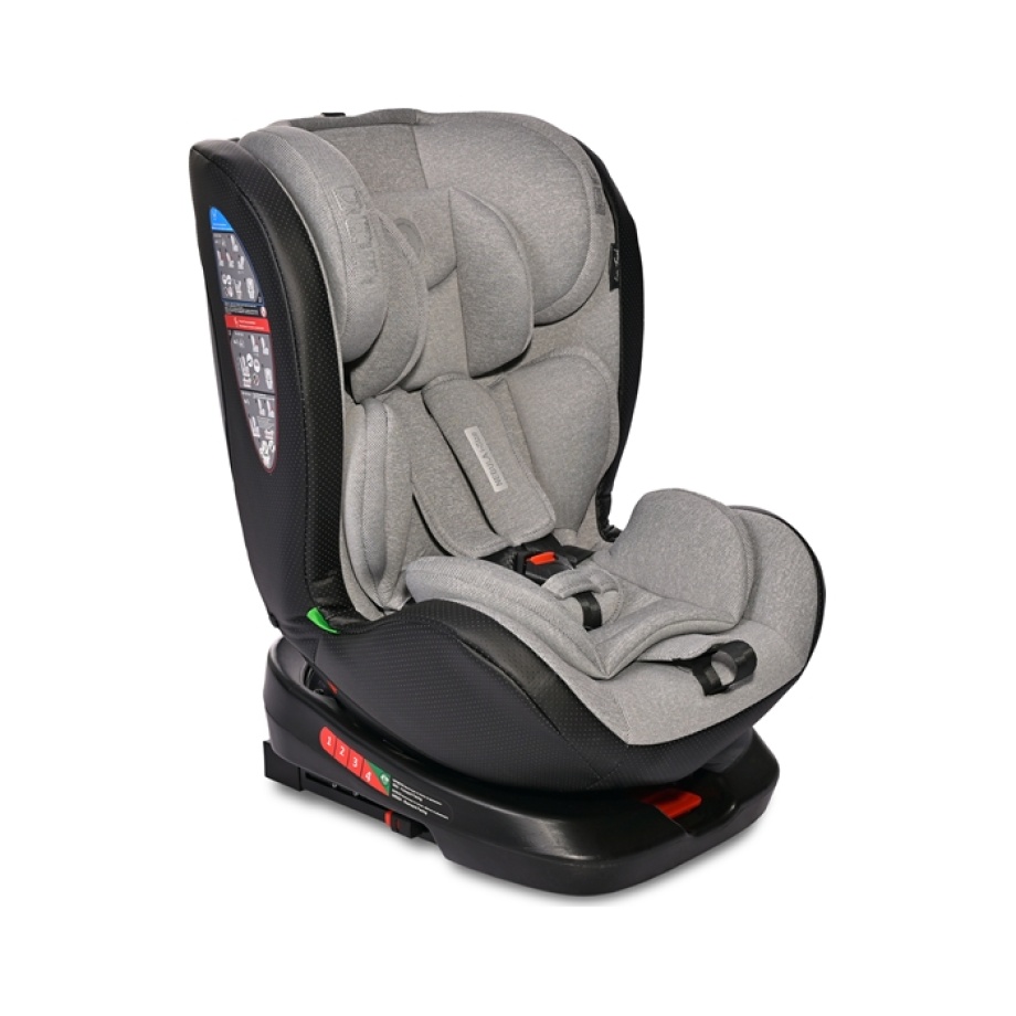 10071802406 LORELLI AUTO SEDISTE NEBULA I-SIZE ISOFIX (40-150cm) - GREY