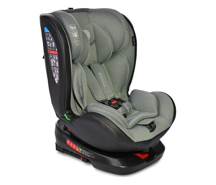 10071802410 Lorelli Nebula i-Size Isofix auto sedište 40-150cm iceberg green rotacija 360