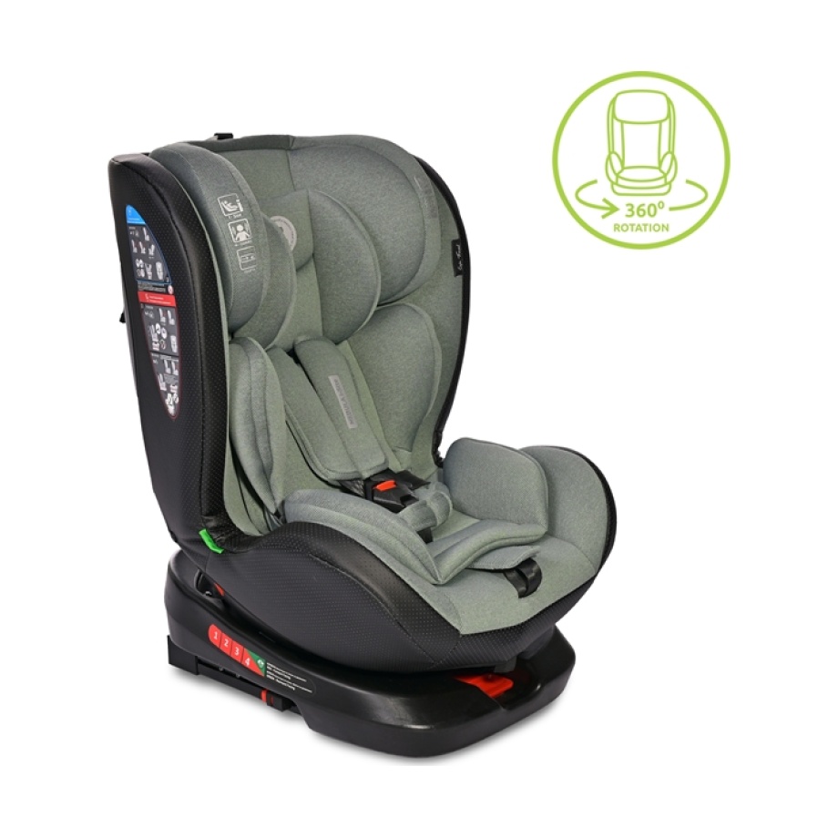 Lorelli Nebula i-Size Isofix dečije auto sedište 40-150cm bočni prikaz
