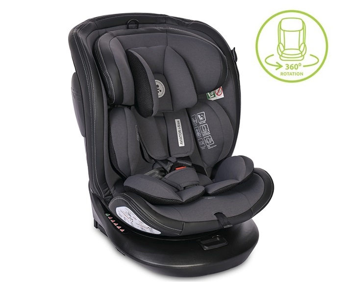 10071832406_ LORELLI AUTO SEDISTE AVIATOR I-SIZE ISOFIX (40-150cm) - GREY