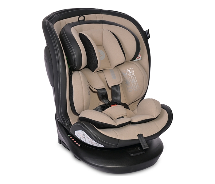 LORELLI AUTO SEDISTE AVIATOR I-SIZE ISOFIX (40-150cm) - BEIGE Lorelli Aviator i-Size Isofix dečije auto sedište 40-150cm bočni prikaz