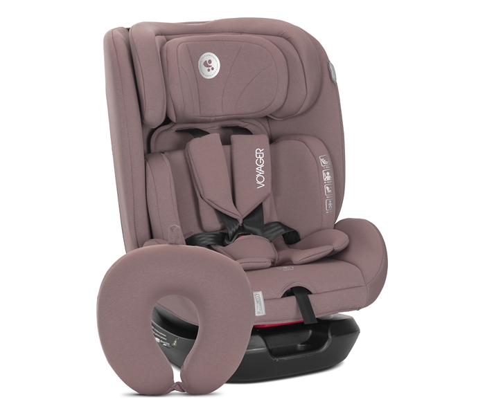 10072072516 LORELLI AUTO SEDISTE VOYAGER I-SIZE (40-150cm) - PINK + JASTUK ZA PUTOVANJE