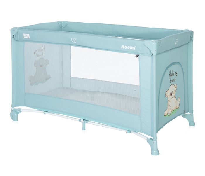 10080542156 LORELLI PRENOSIVI KREVET NOEMI 1 NIVO - BLUE SURF TEDDY (2021)