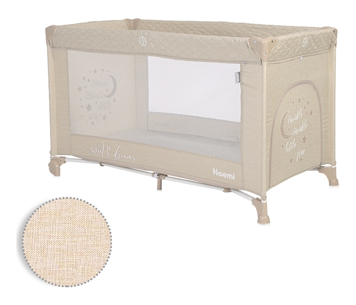 10080542217 LORELLI PRENOSIVI KREVET NOEMI 1 NIVO - FOG BEIGE STAR
