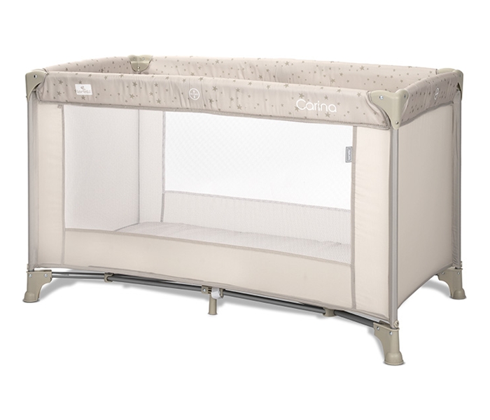 10080662417 LORELLI PRENOSIVI KREVET CARINA 1 NIVO - BEIGE STARS