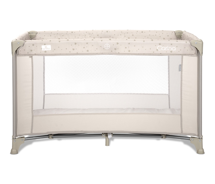 LORELLI PRENOSIVI KREVET CARINA 1 NIVO - BEIGE STARS LORELLI PRENOSIVI KREVET CARINA 1 NIVO - BEIGE STARS