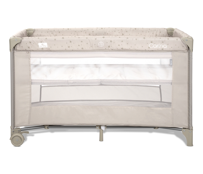 LORELLI PRENOSIVI KREVET CARINA 2 NIVOA - BEIGE STARS LORELLI PRENOSIVI KREVET CARINA 2 NIVOA - BEIGE STARS