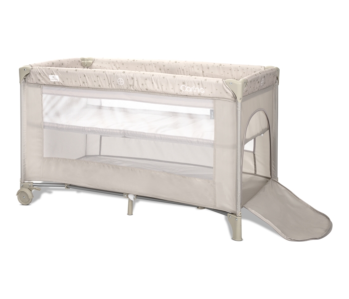 LORELLI PRENOSIVI KREVET CARINA 2 NIVOA - BEIGE STARS LORELLI PRENOSIVI KREVET CARINA 2 NIVOA - BEIGE STARS