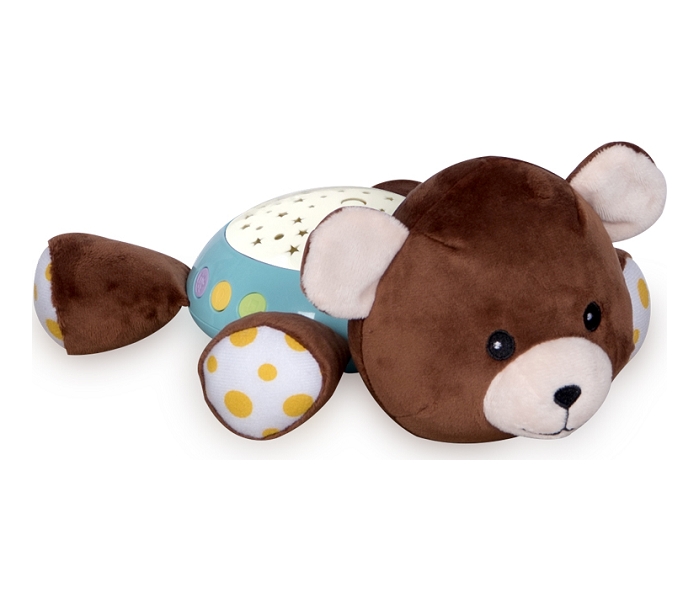 10280140003_1 LORELLI MUZICKA KUTIJA ZA BEBE SA NOCNIM SVETLOM - BEAR
