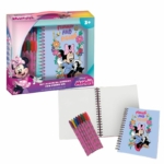 kreativni set sa dnevnikom Minnie Mouse i gel olovkama za devojčice