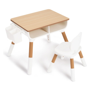 BBO SET DECIJI STO I STOLICA - NATUR